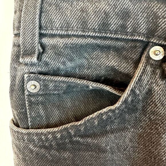 Levi’s Black VTG 550 90s Y2K Black Tab USA Jeans 36 x 32 Read - Picture 7 of 13